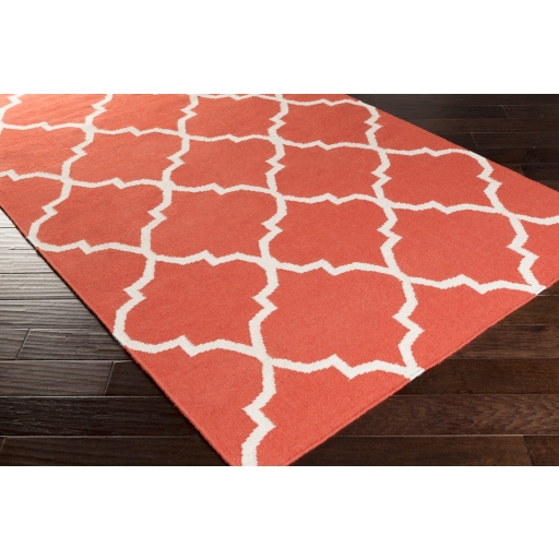 York Pink Indoor 2' x 3' Handmade Rug - Image 1
