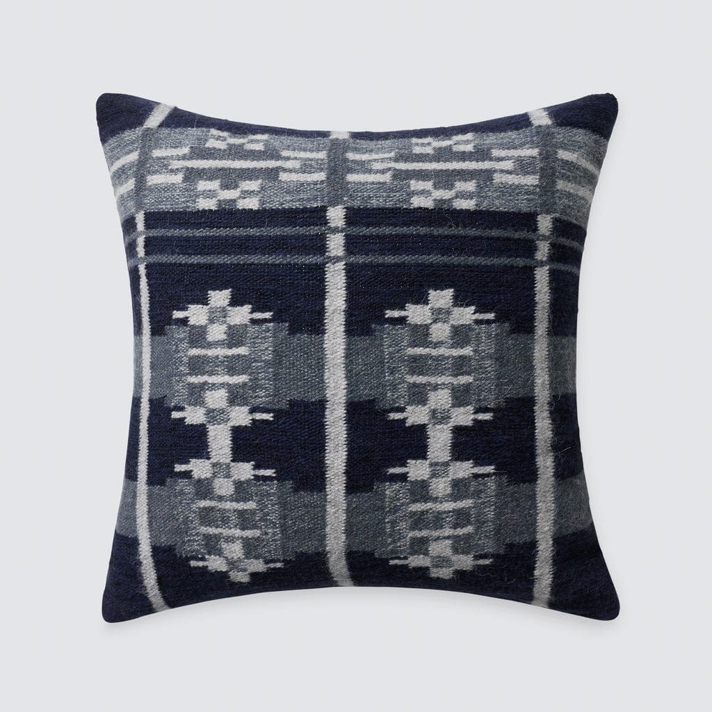 The Citizenry Alondra Pillow | 18" x 18" | Navy - Image 0