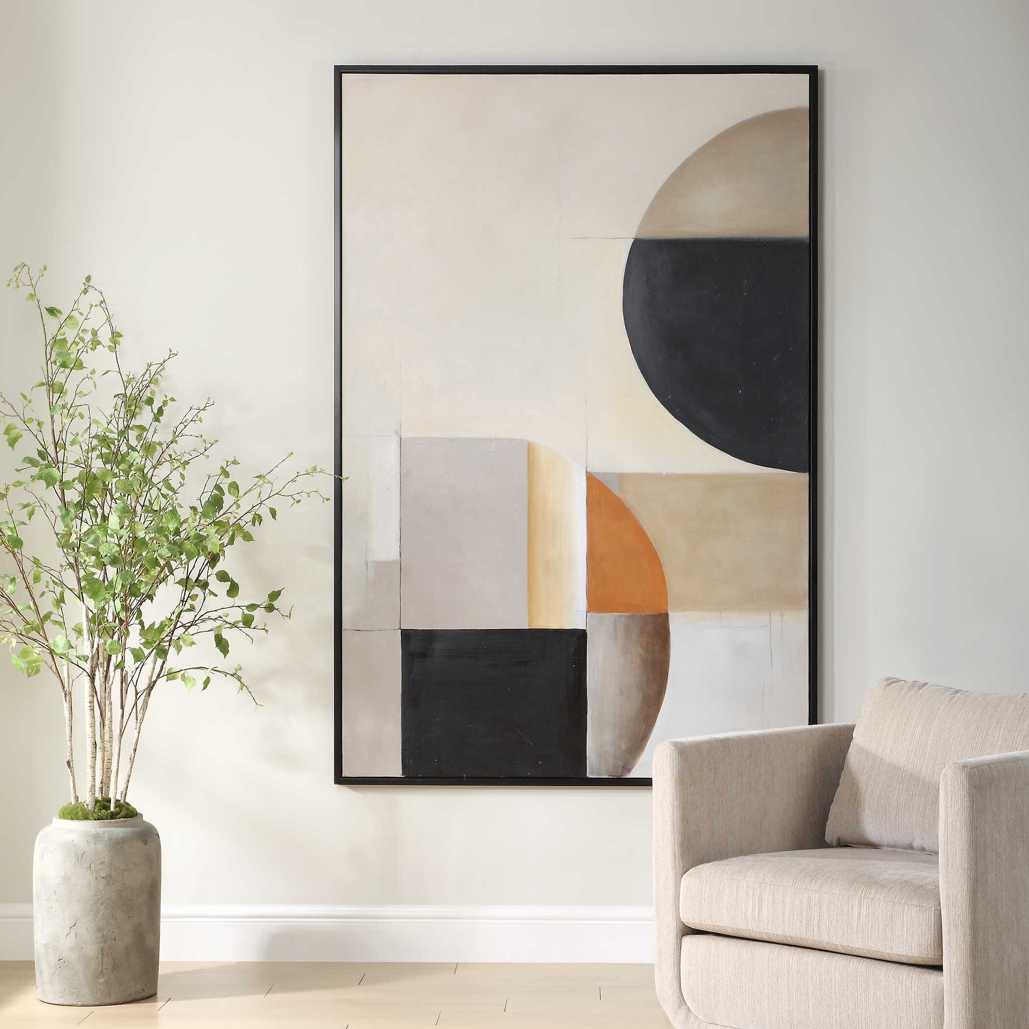 Western Hemisphere Hand Painted Canvas - Image 2