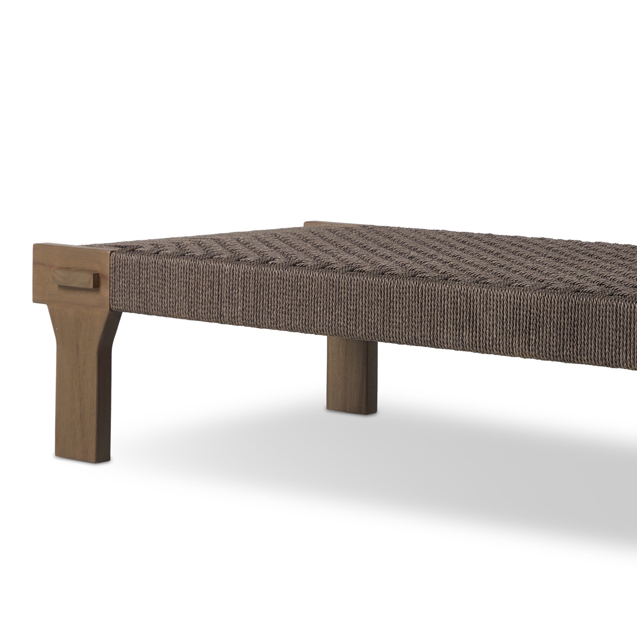 Moxie Outdoor Coffee Table - Stained Toasted Brown-FSC - Image 9