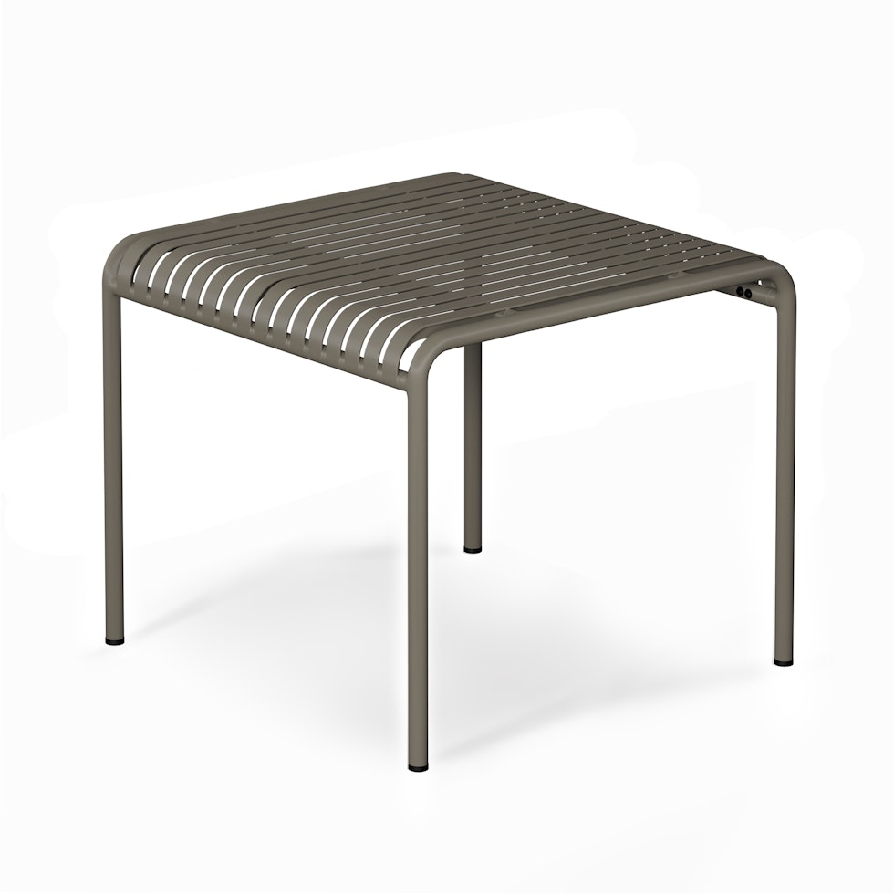 Sarek 35.5" Outdoor Dining Table - Warm Stone - Image 1