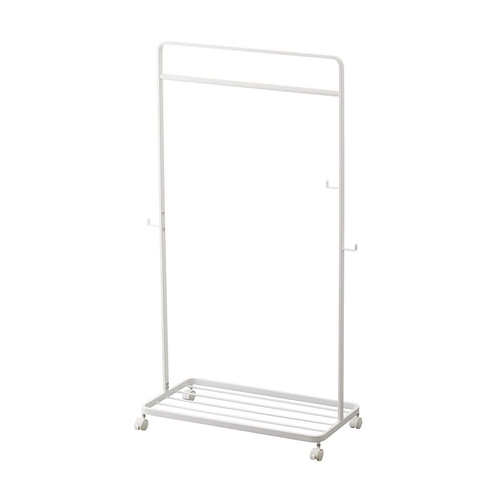 Rolling Garment Rack, White - Image 0