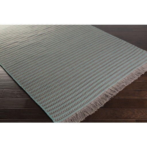 Riga Gray Indoor 4' x 6' Handmade Rug - Image 2