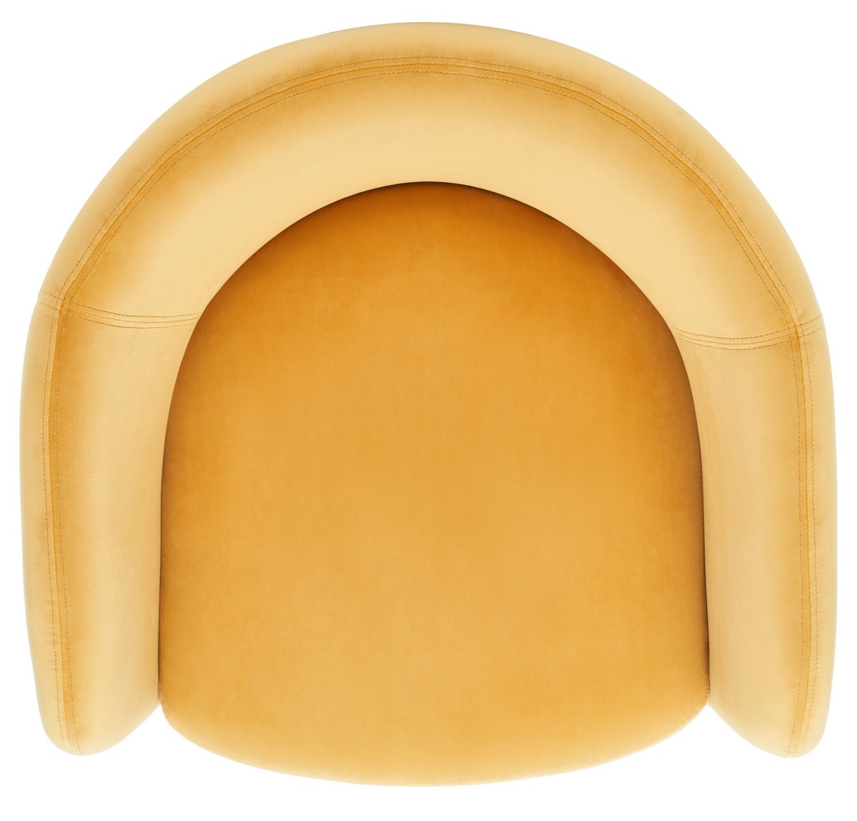 Kellyanne Modern Accent Chair  - Mustard - Image 5