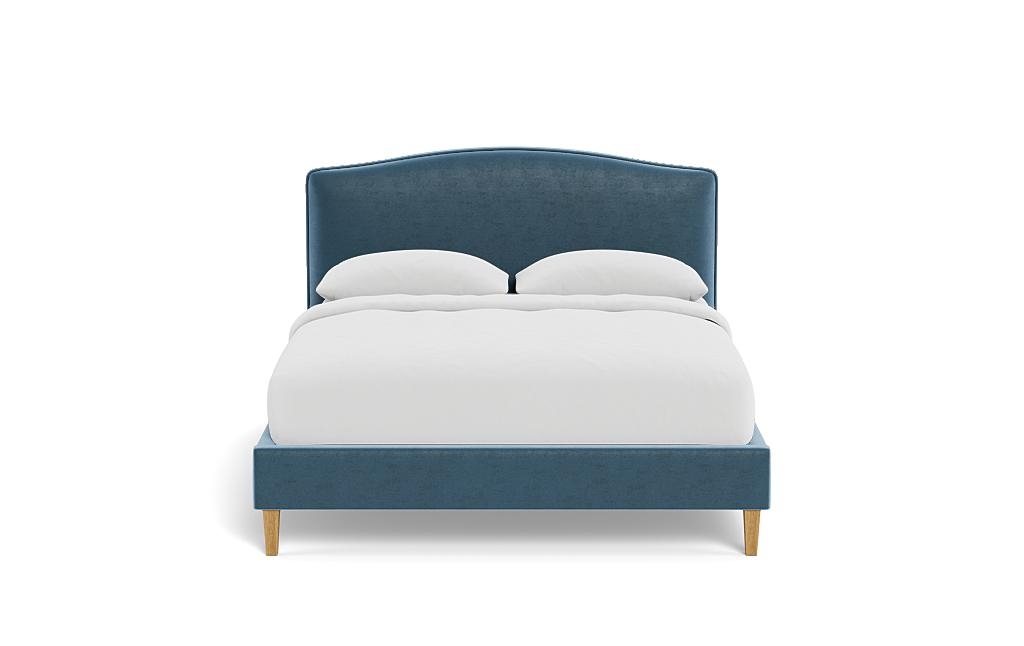 Celia Upholstered Bed with Contrast Piping - Image 0