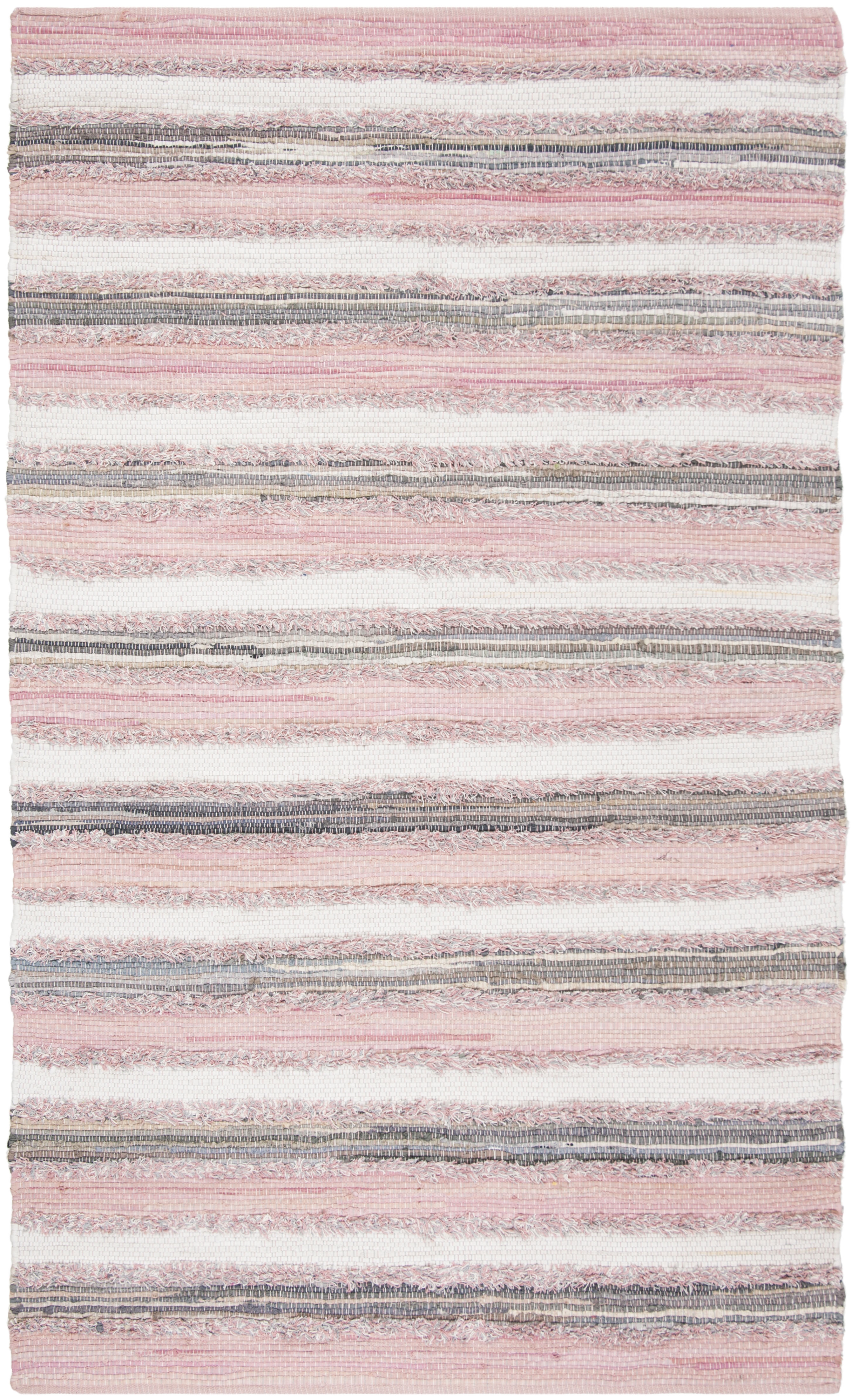 Arlo Home Hand Woven Area Rug, MTK951D, Pink/Multi,  5' X 8' - Image 0