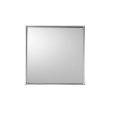 Kartell Only Me Square Mirror, Transparent, Glossy White - Image 3