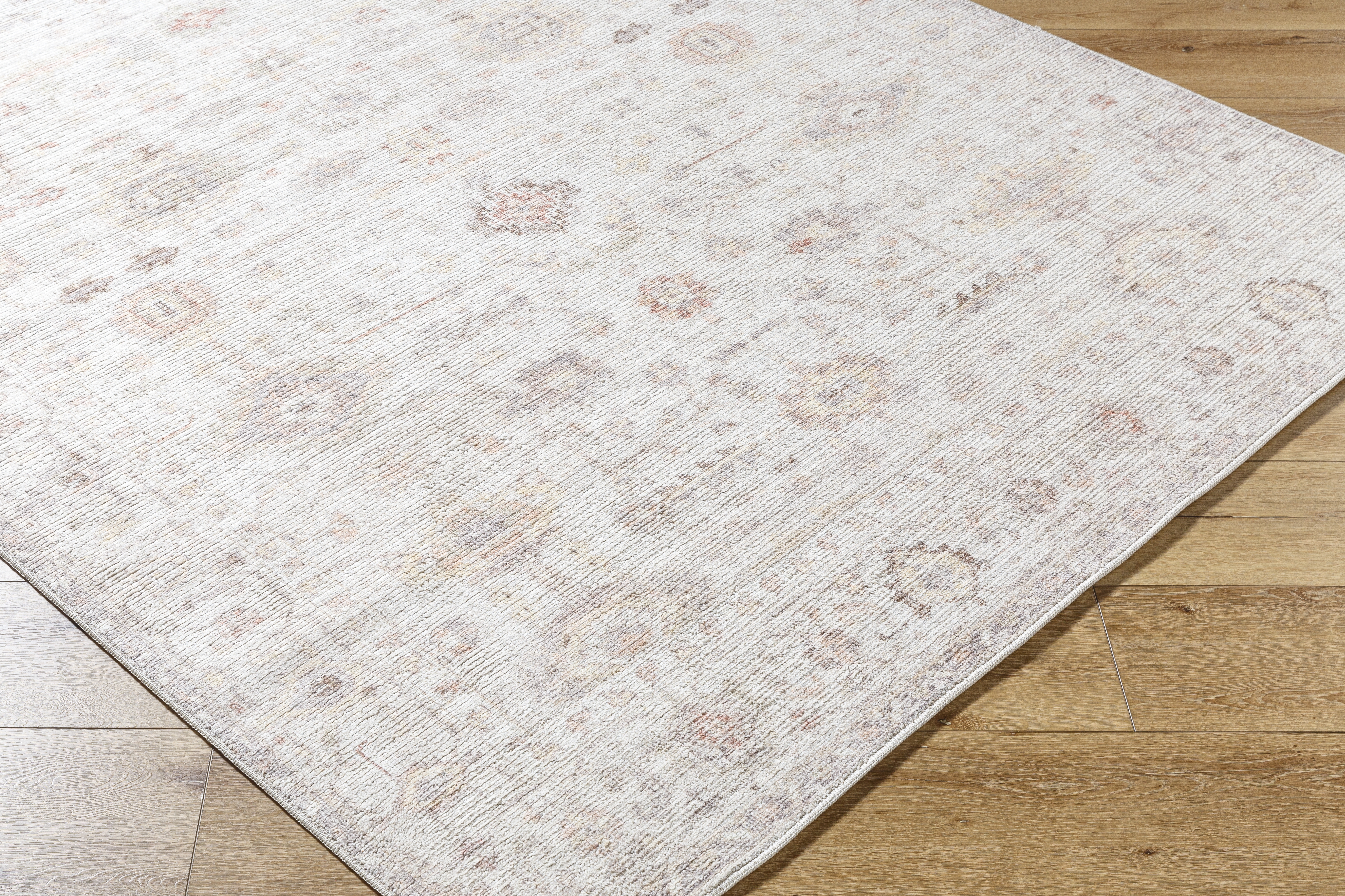 Spokane Beige Indoor 2'7" x 10' Machine Woven Rug - Image 5