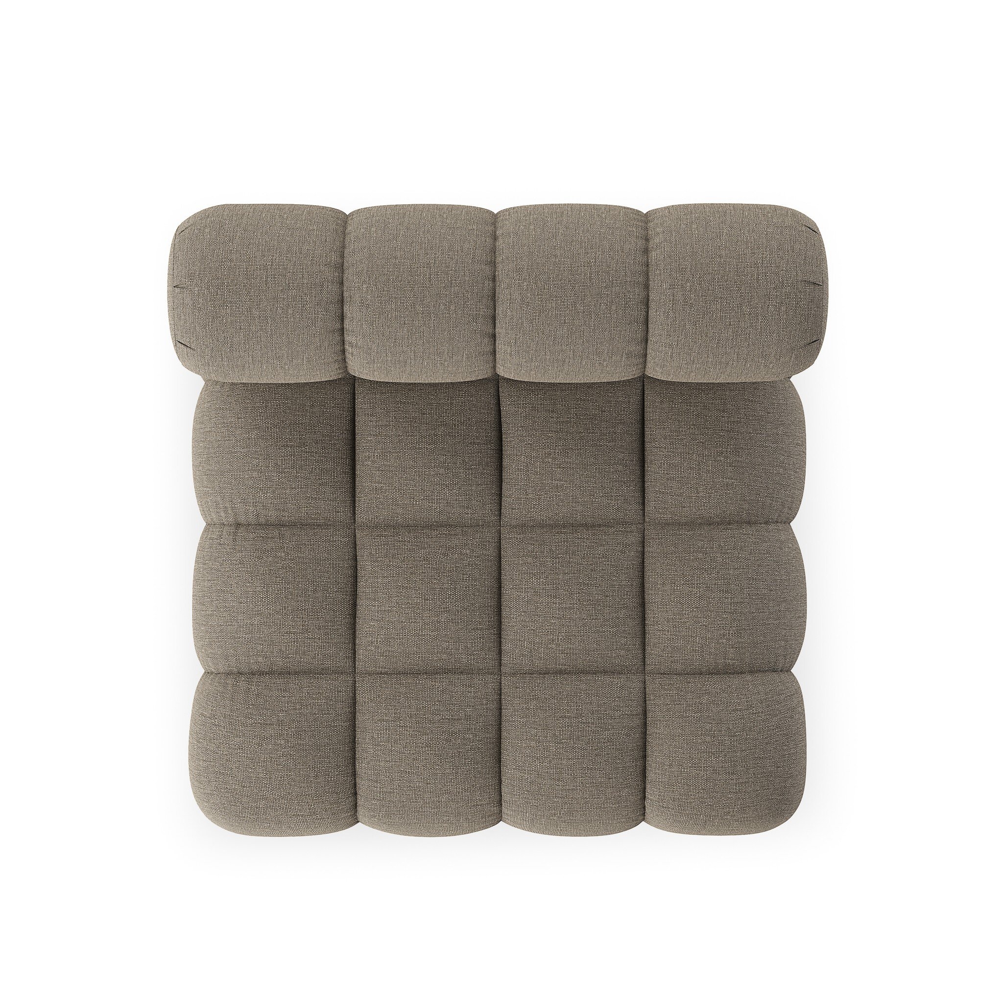 Build Your Own: Roma Outdoor Sectional - Alessi Fawn - Image 6