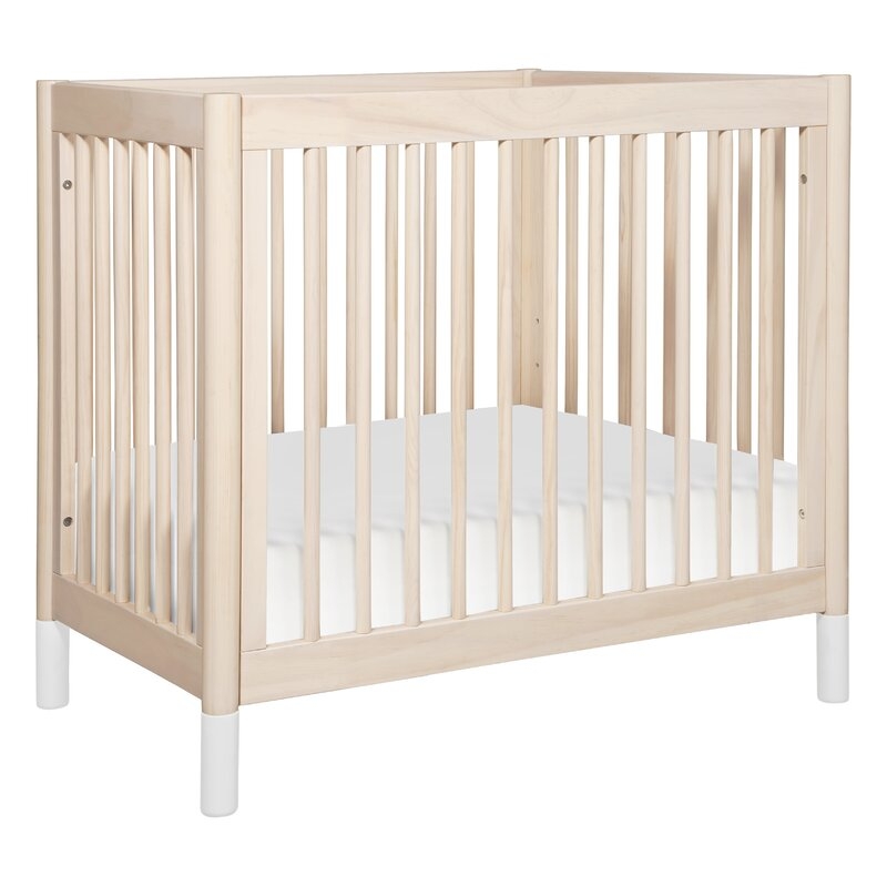 babyletto Gelato 2-in-1 Mini Convertible Crib Color: Washed Natural - Image 0