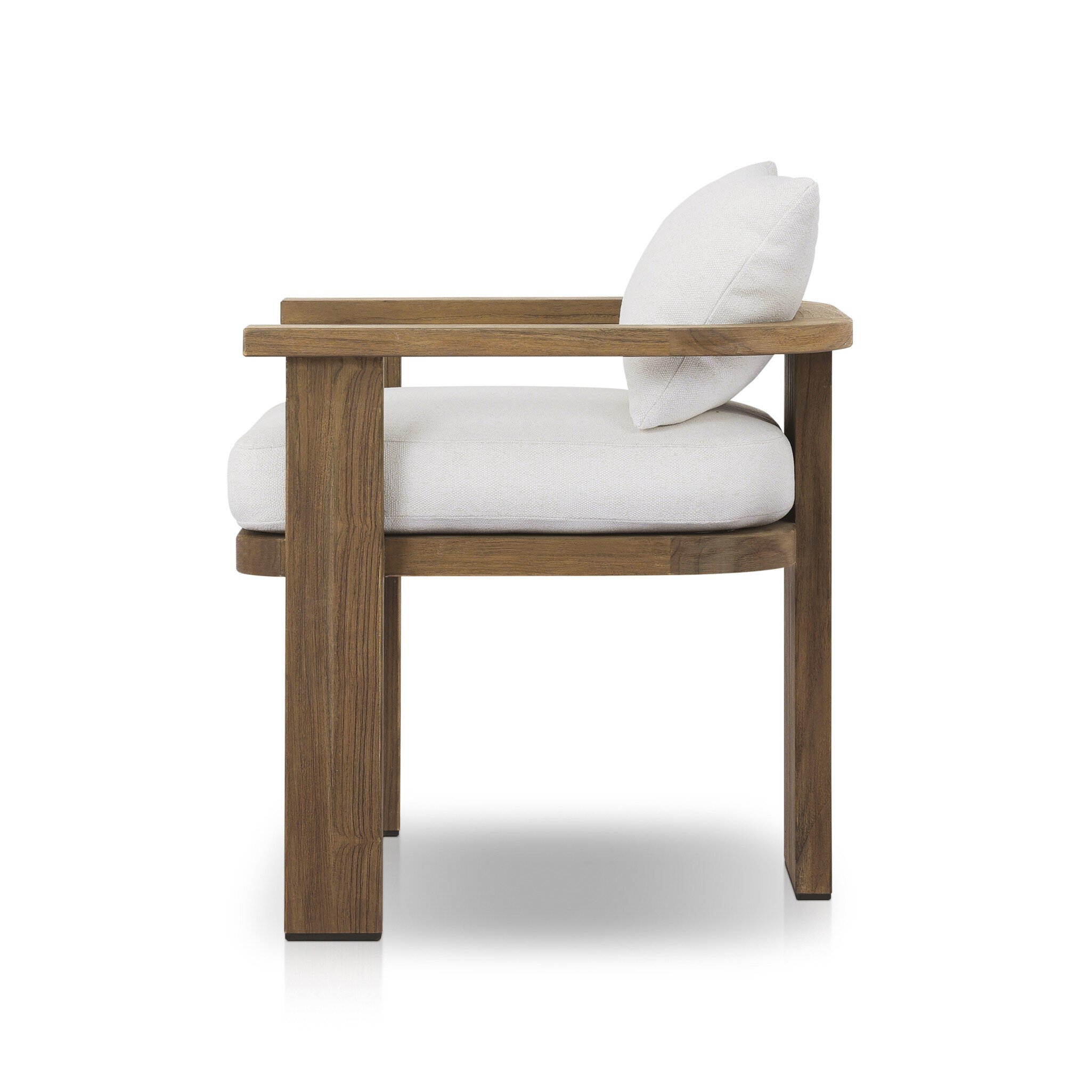 Tahana Outdoor Dining Armchair - Alessi Linen - Image 4