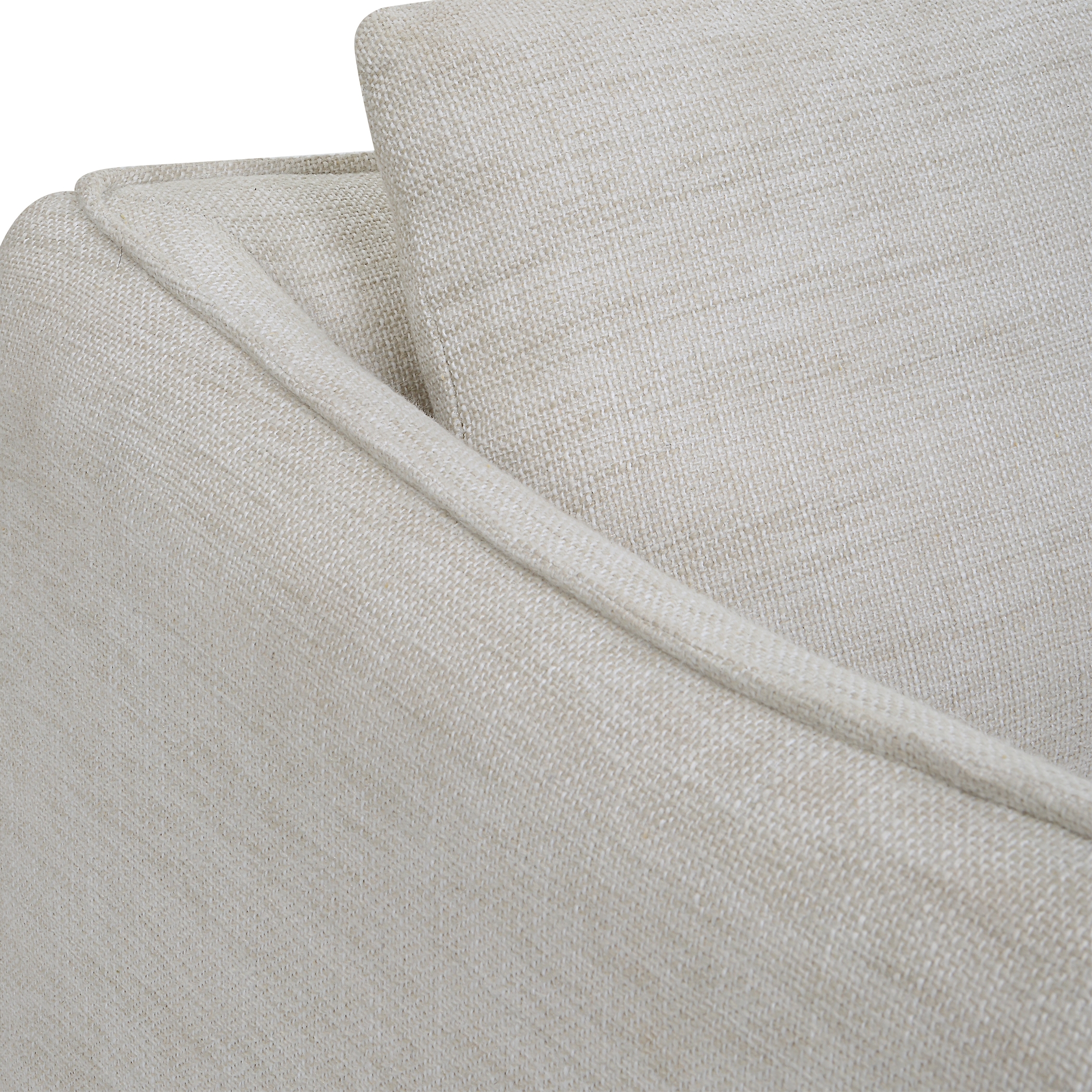 Corben White Swivel Armchair - Image 7