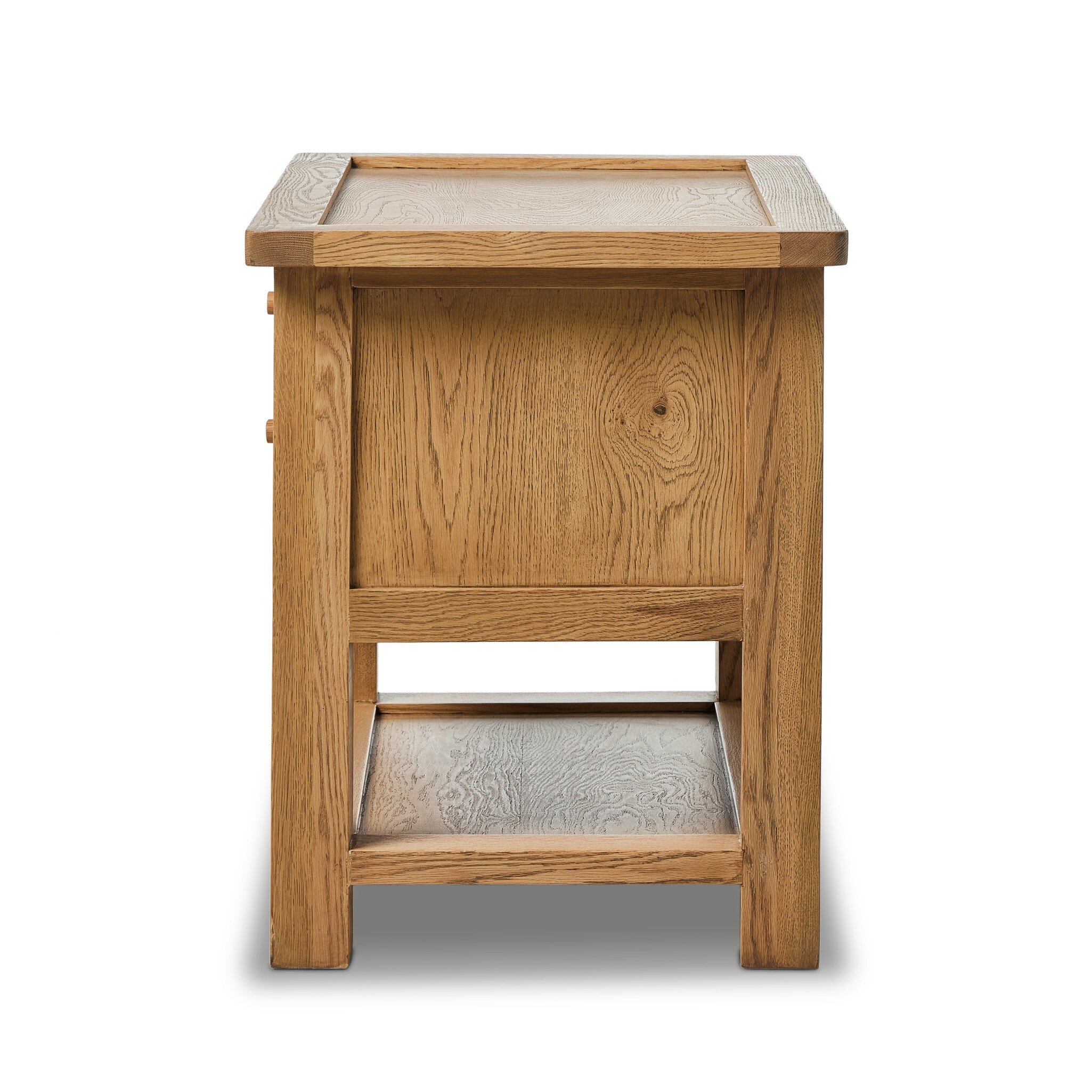 Millbrook Nightstand - Natural Light Oak Veneer - Image 2