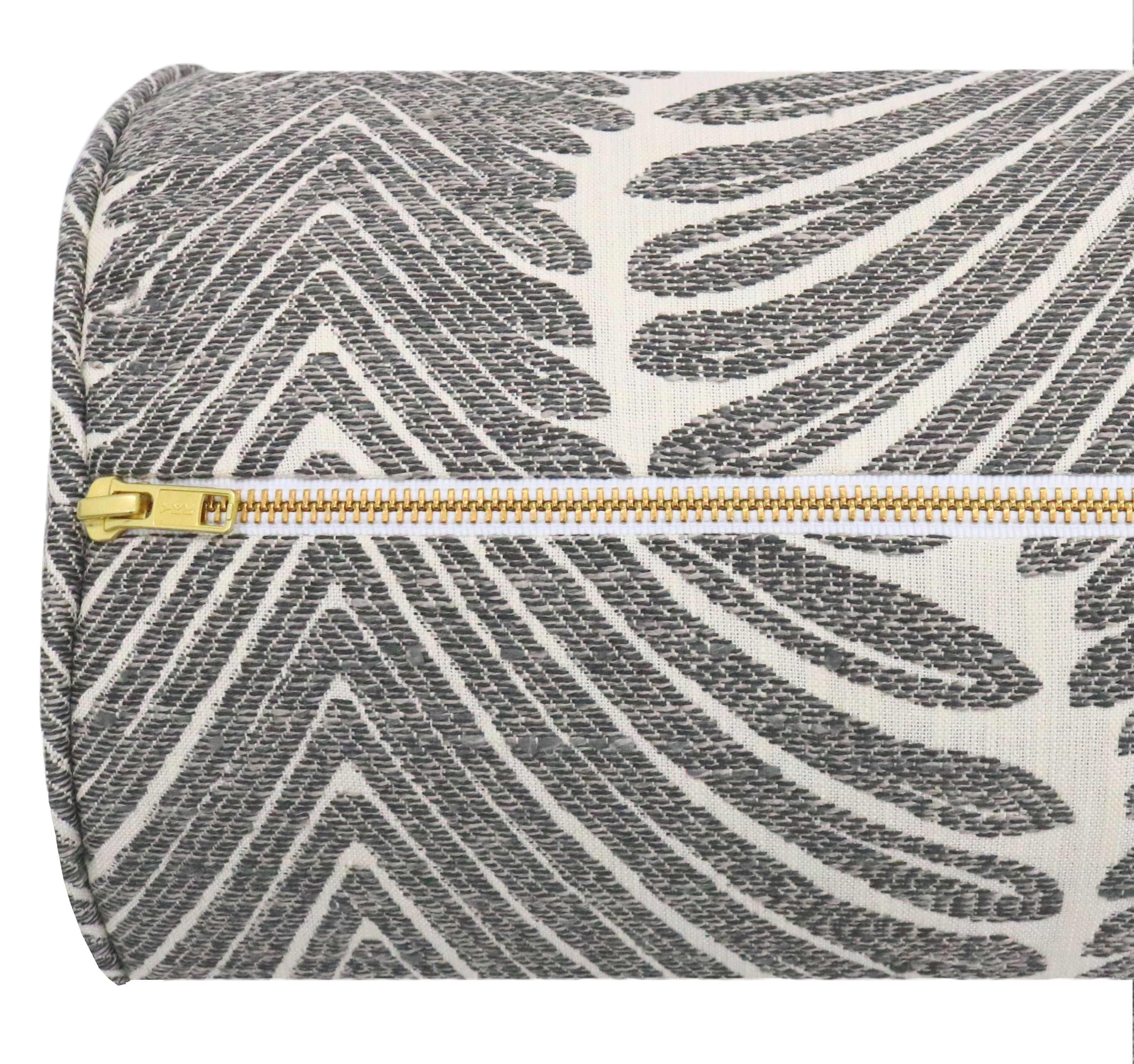 THE BOLSTER :: MUSGROVE CHENILLE // CHARCOAL - BY THE YARD - Image 2