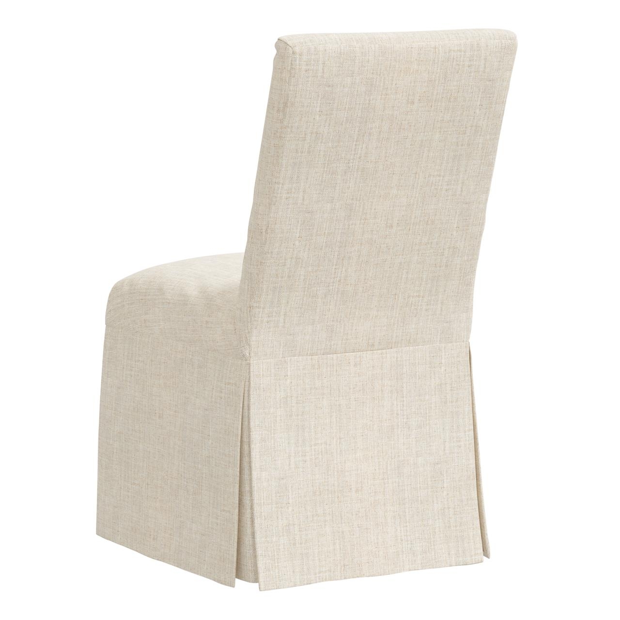 Magnolia Slipcover Dining Chair, Talc - Image 3