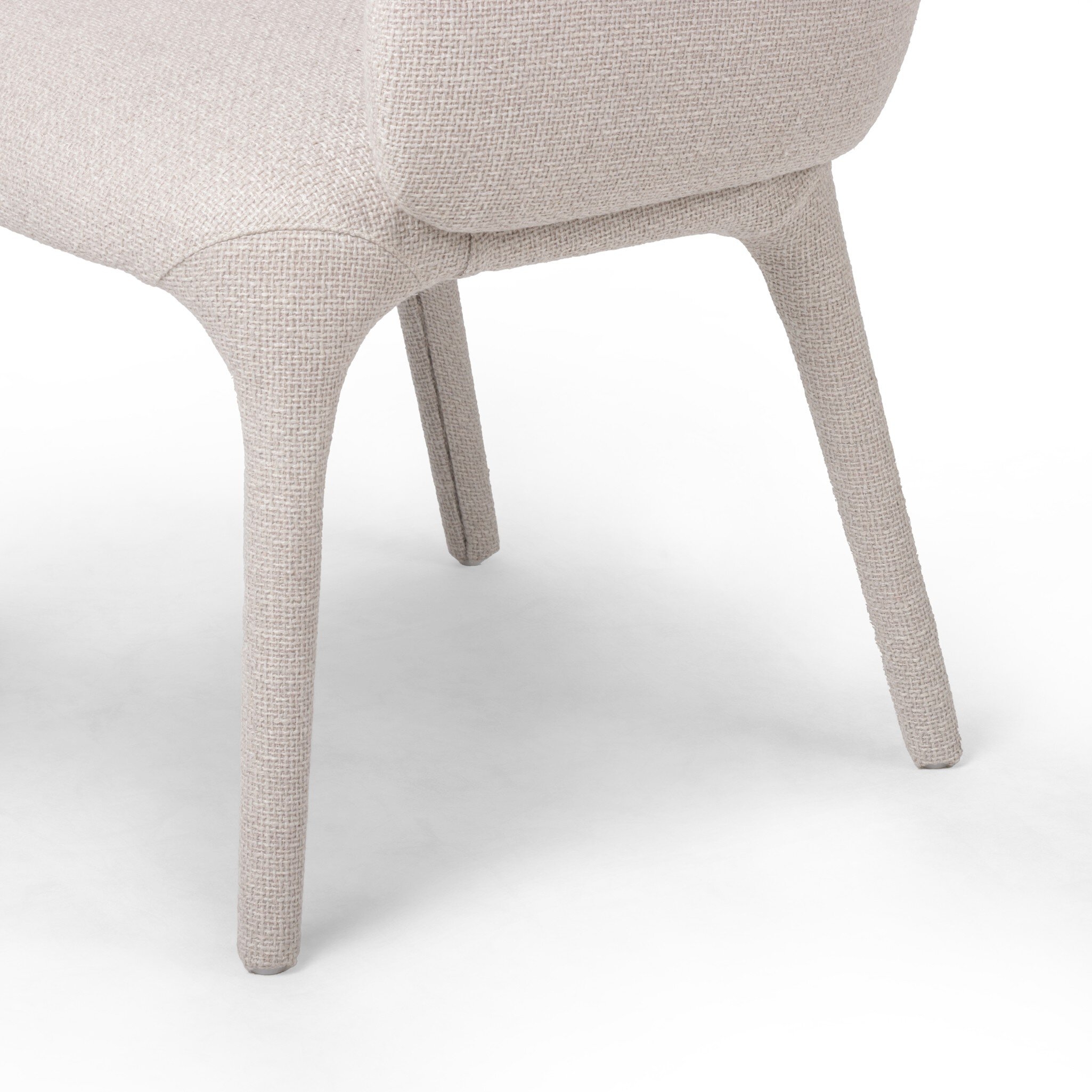 Bensen Dining Armchair - Gibson Taupe - Image 6