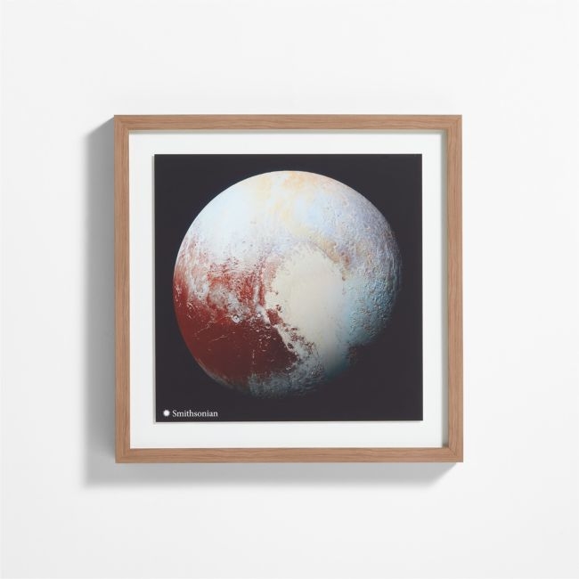 Smithsonian Pluto Framed Wall Art Print - Image 0