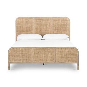 Yvette Bed, Queen, White Wash - Image 2