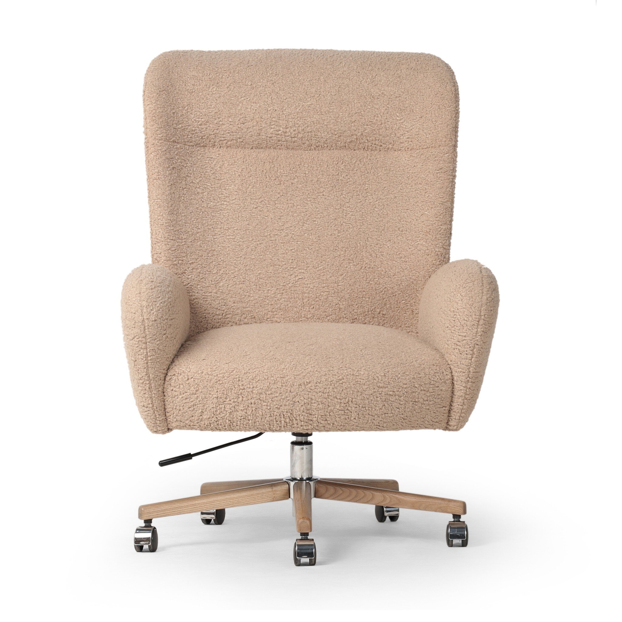Cade Desk Chair - Sheepskin Camel - Image 1