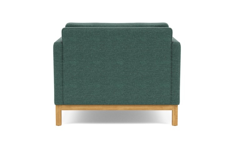 Jasper Accent Chair with Grey Quince Fabric and Natural Oak legs - Image 3