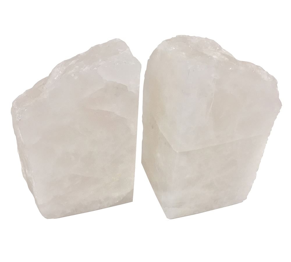 Grace Crystal Bookends, Set of 2 - Image 0