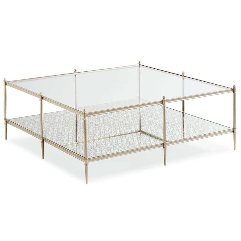 Caracole Classic Perfectly Square Coffee Table - Image 0