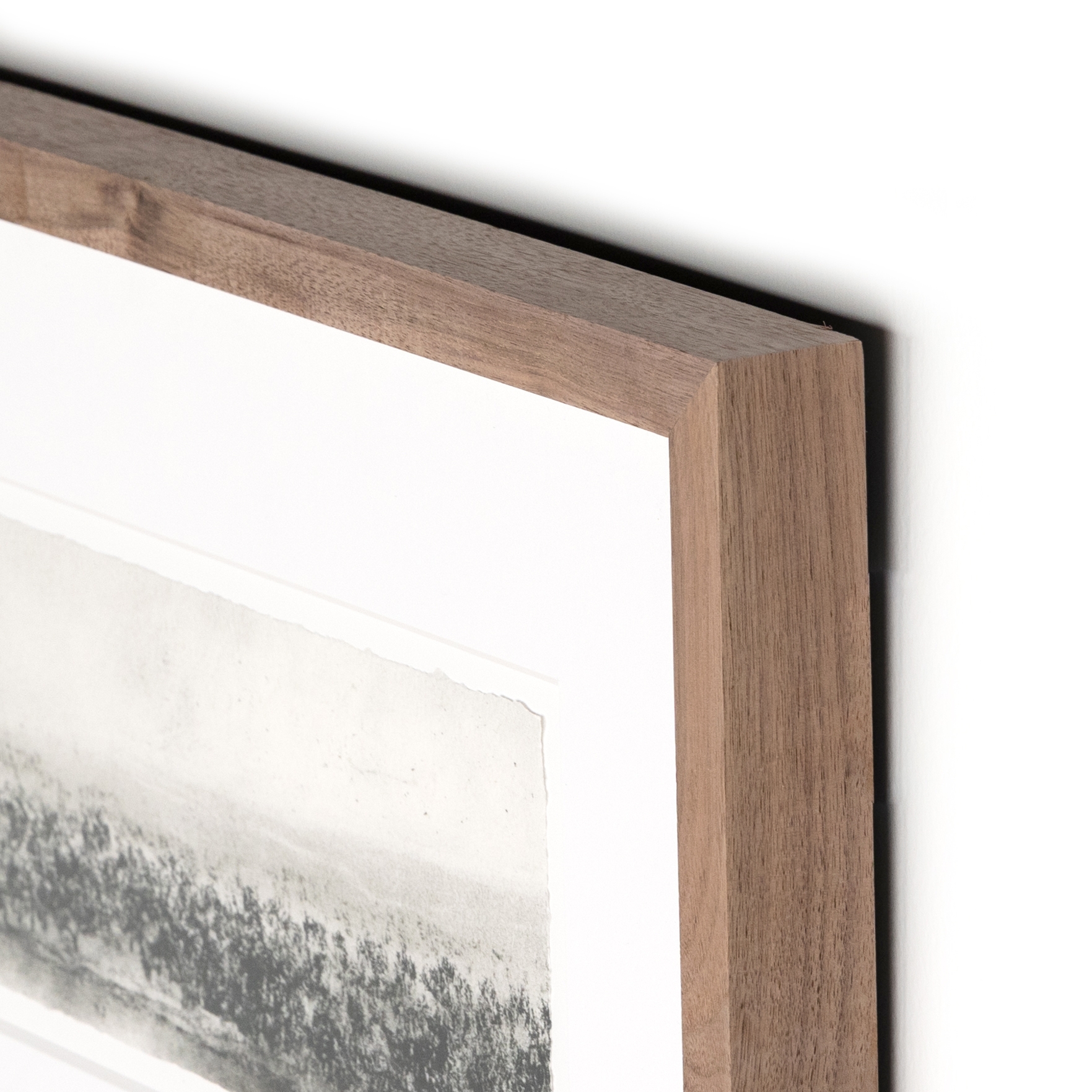 Hill Country Study II  by Aileen Fitzgerald - Rustic 1.5 Walnut - Image 4