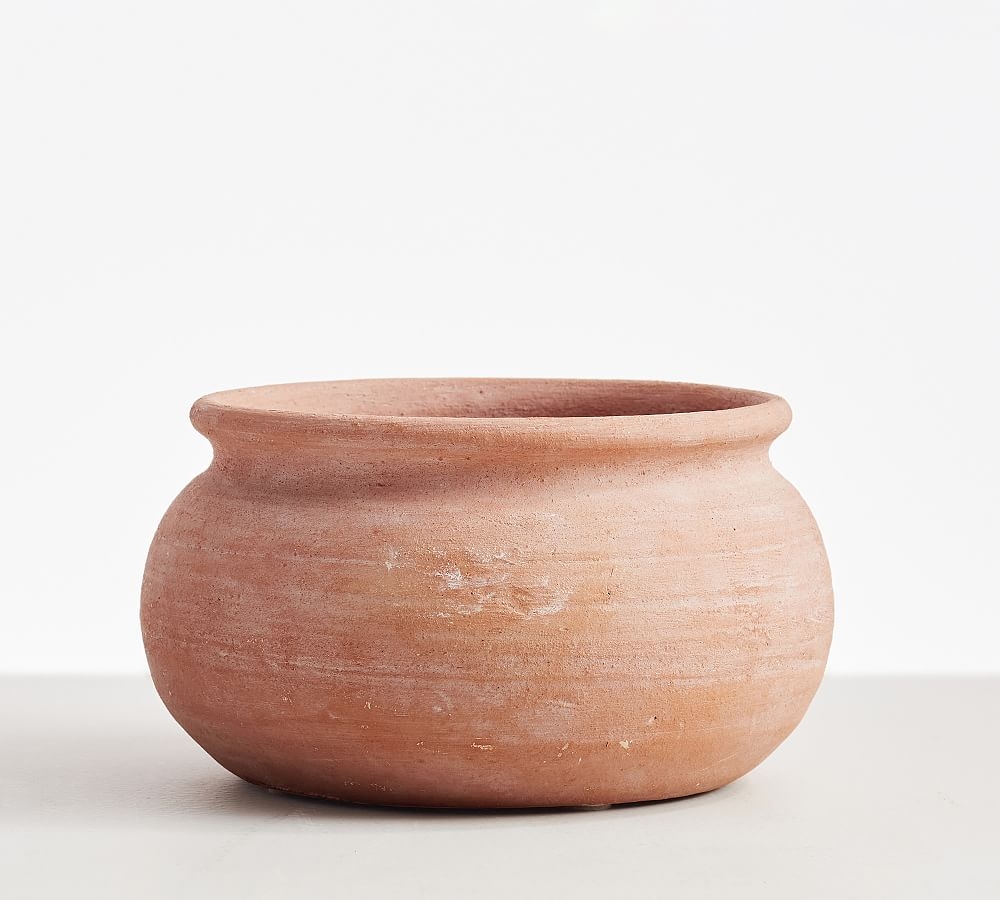 Terracotta Vases, Small Cachepot, Terracotta - Image 0