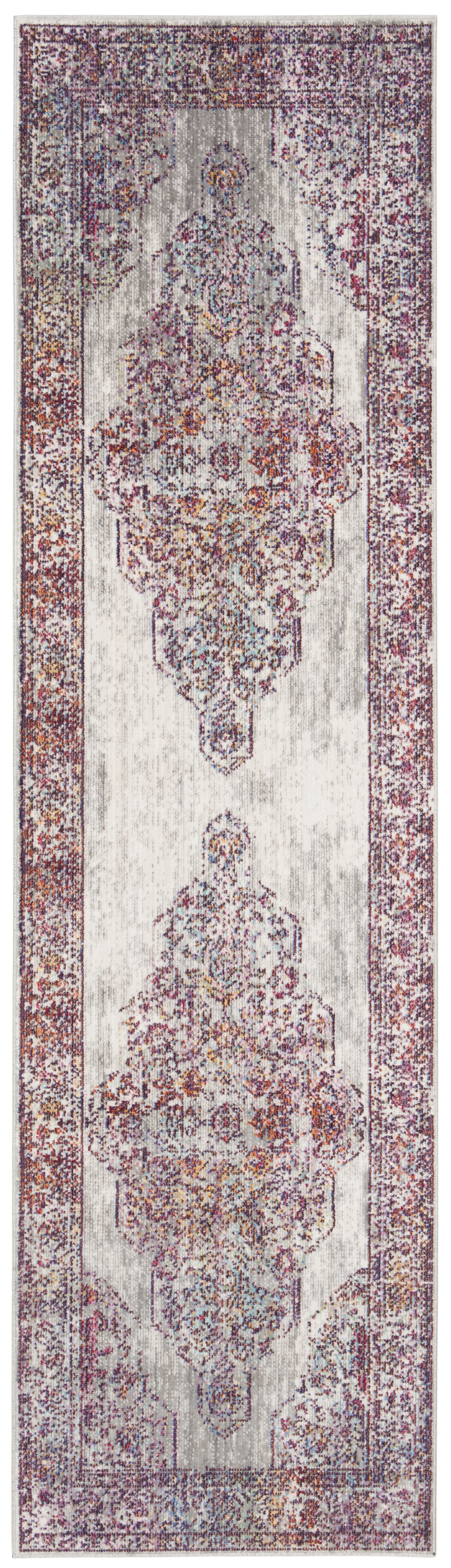 Arlo Home Woven Area Rug, VAL165S, Ivory/Red,  2' 3" X 4' - Image 0