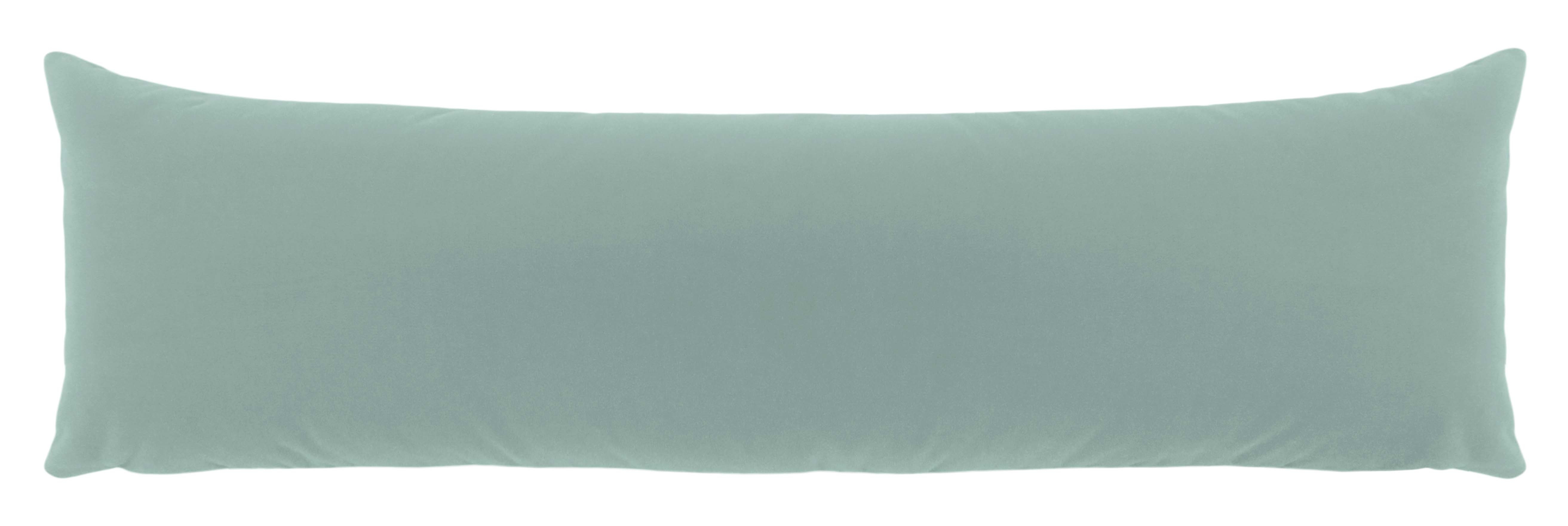 THE XL LUMBAR :: MOHAIR VELVET // CERULEAN BLUE - 14" X 48" - Image 3