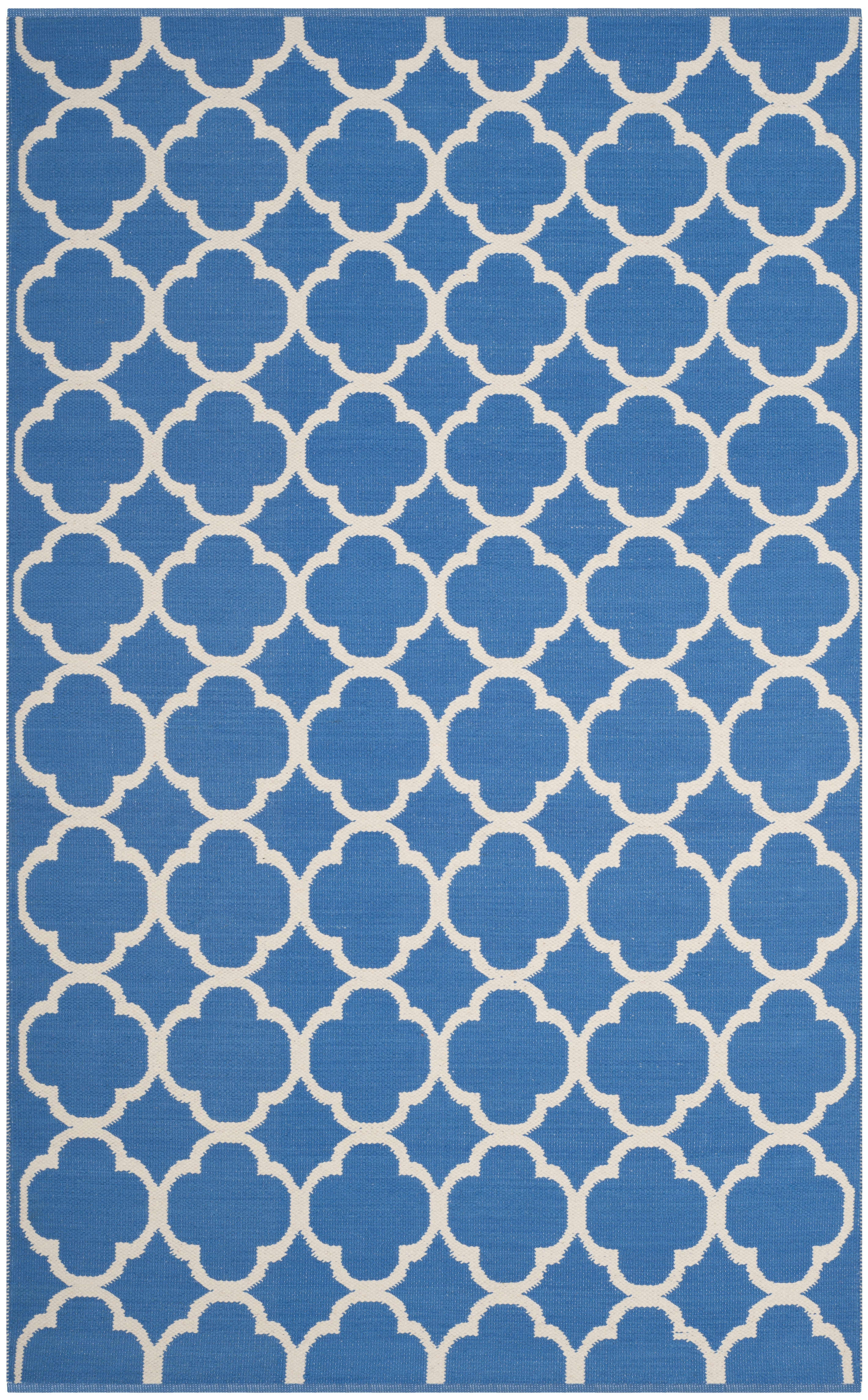 Arlo Home Hand Woven Area Rug, MTK725C, Blue/Ivory,  5' X 8' - Image 0