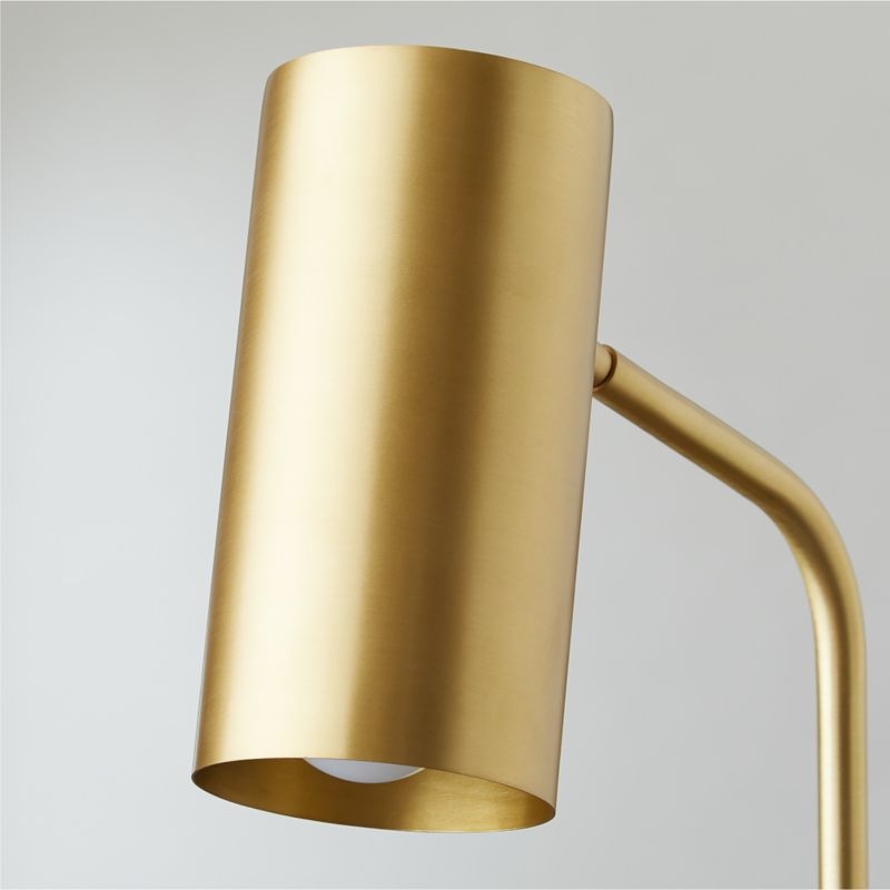 Eldon Task Floor Lamp, Brass - Image 2