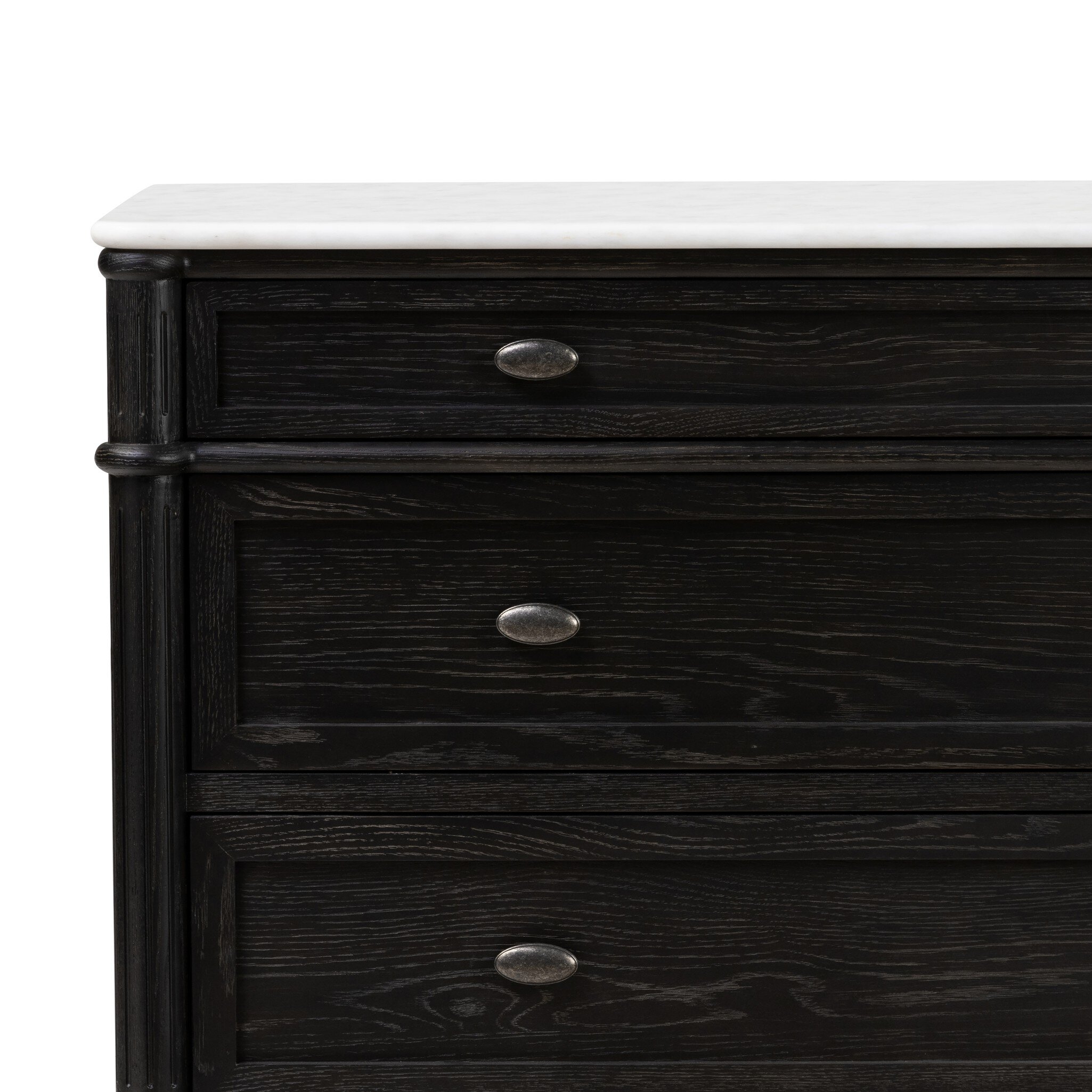 Toulouse Chest - Distressed Black - Image 5