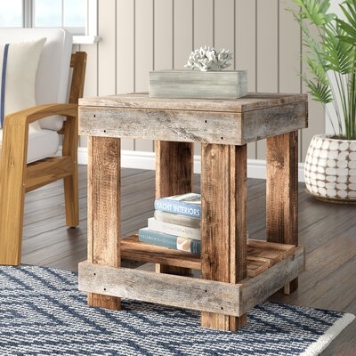 Sudbury Solid Wood End Table with Storage - Image 0