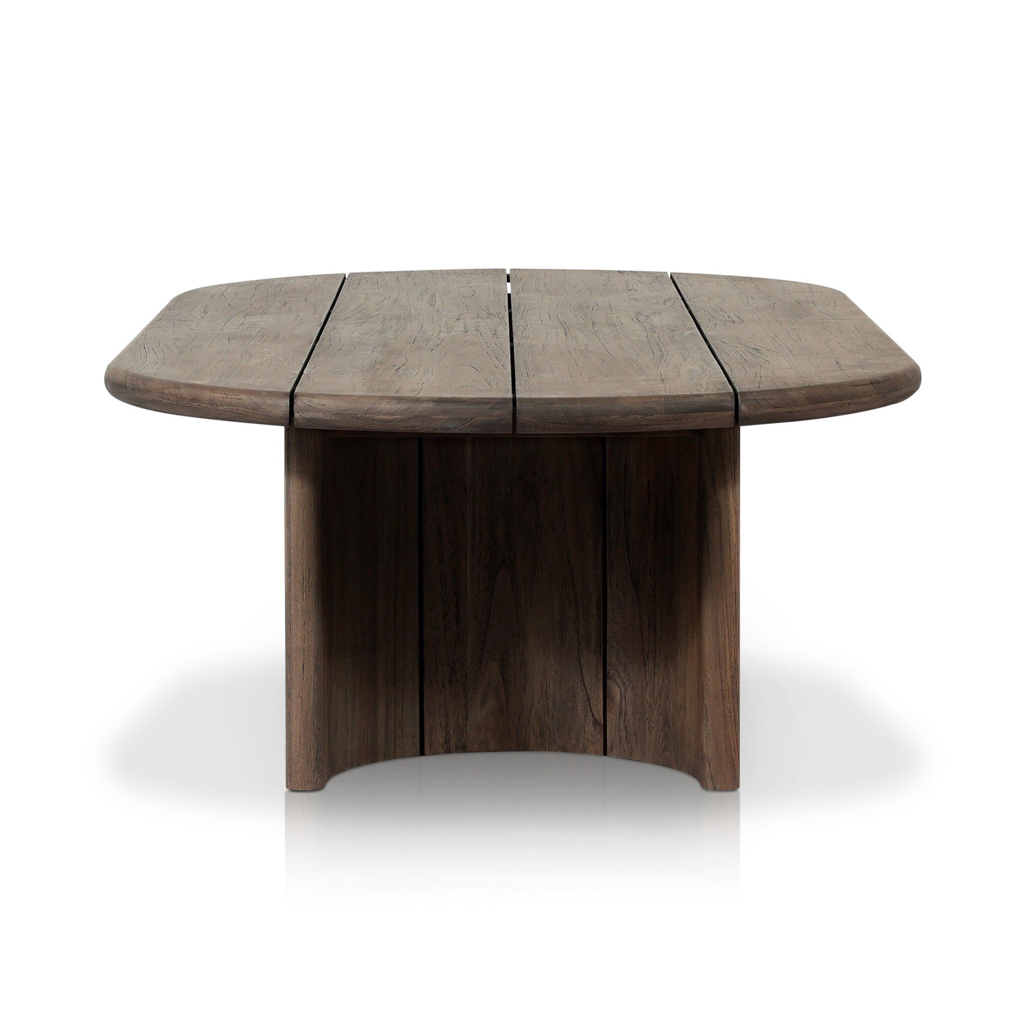 Paden Outdoor Coffee Table - Stained Toasted Brown-FSC - Image 2