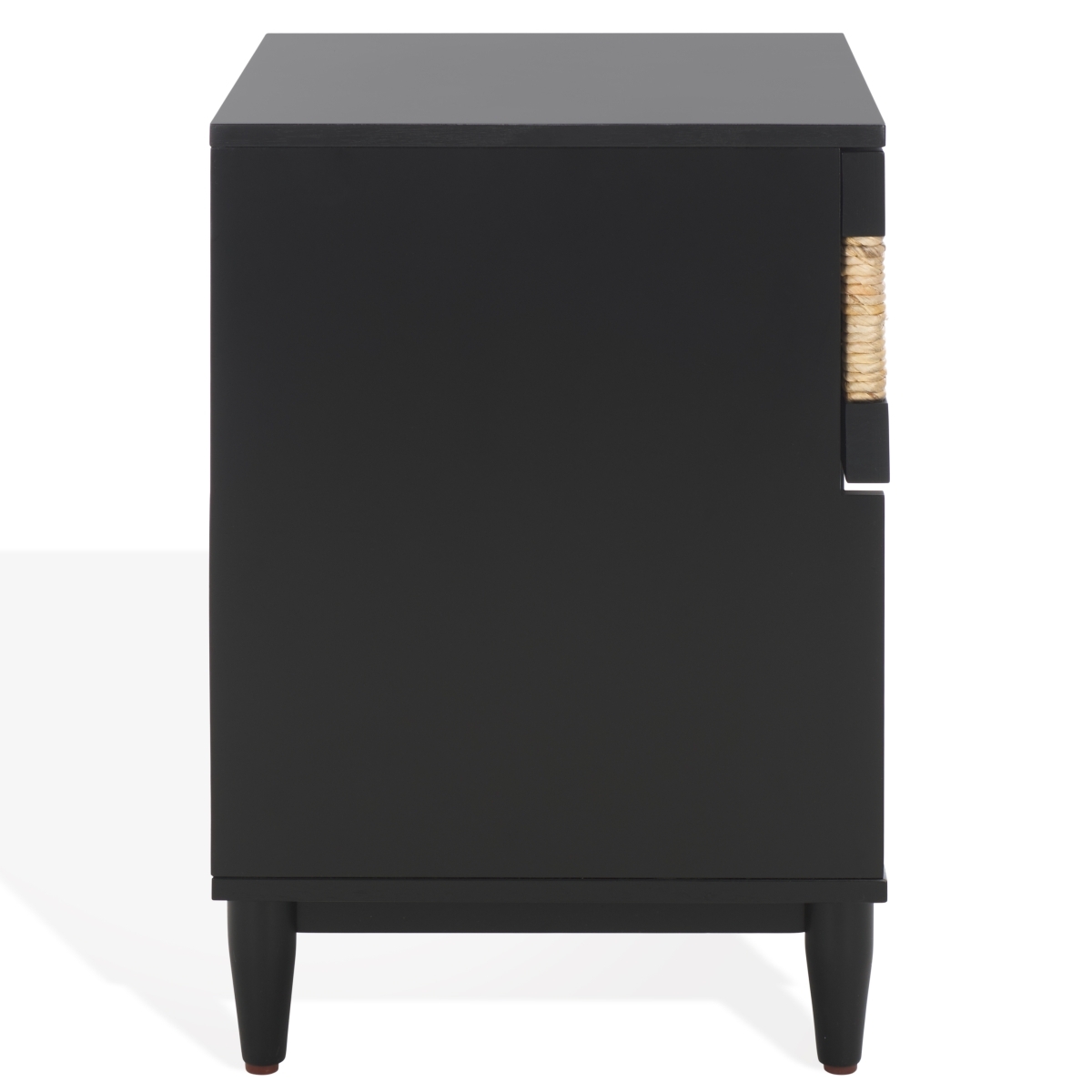 Roseanne Banana Stem Nightstand - Black/Natural - Image 3