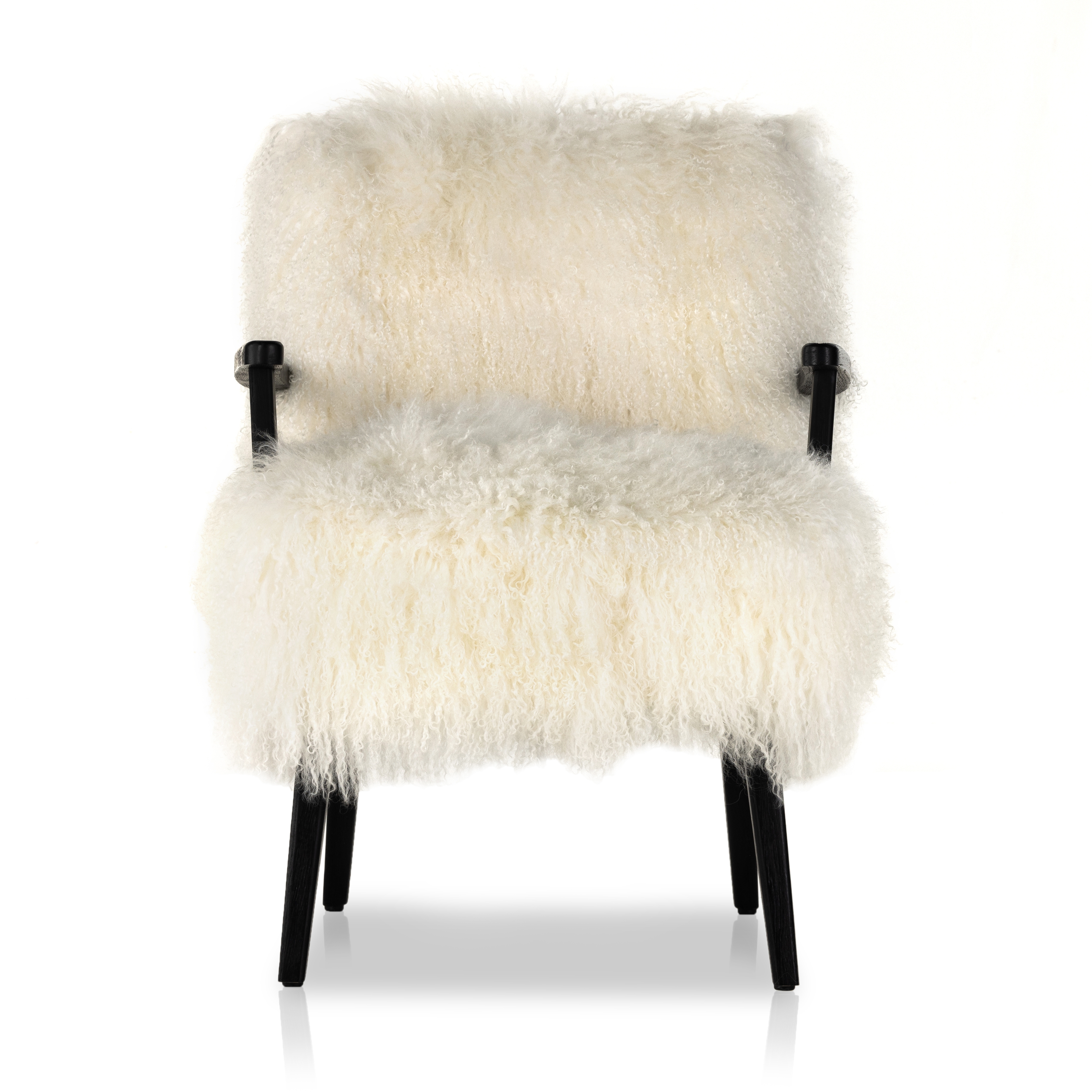 Ashland Armchair - Mongolia Cream Fur - Image 3