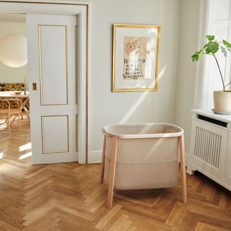 Stokke ® Snoozi ™ Sandy Beige Adjustable Baby Bassinet - Image 2