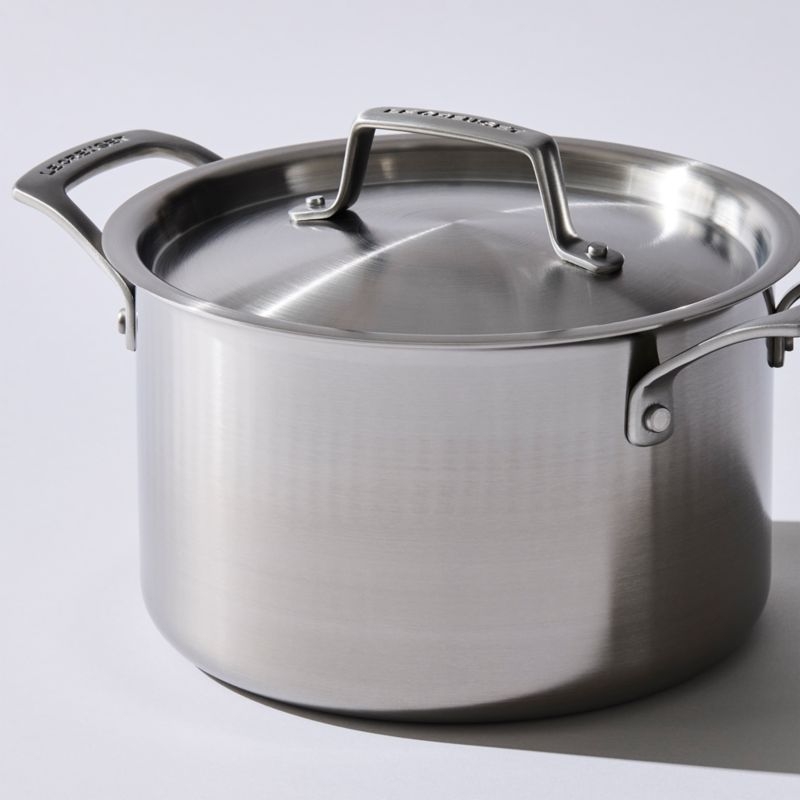 Le Creuset ® Essential Stainless Steel 4-Qt. Deep Covered Stockpot - Image 2