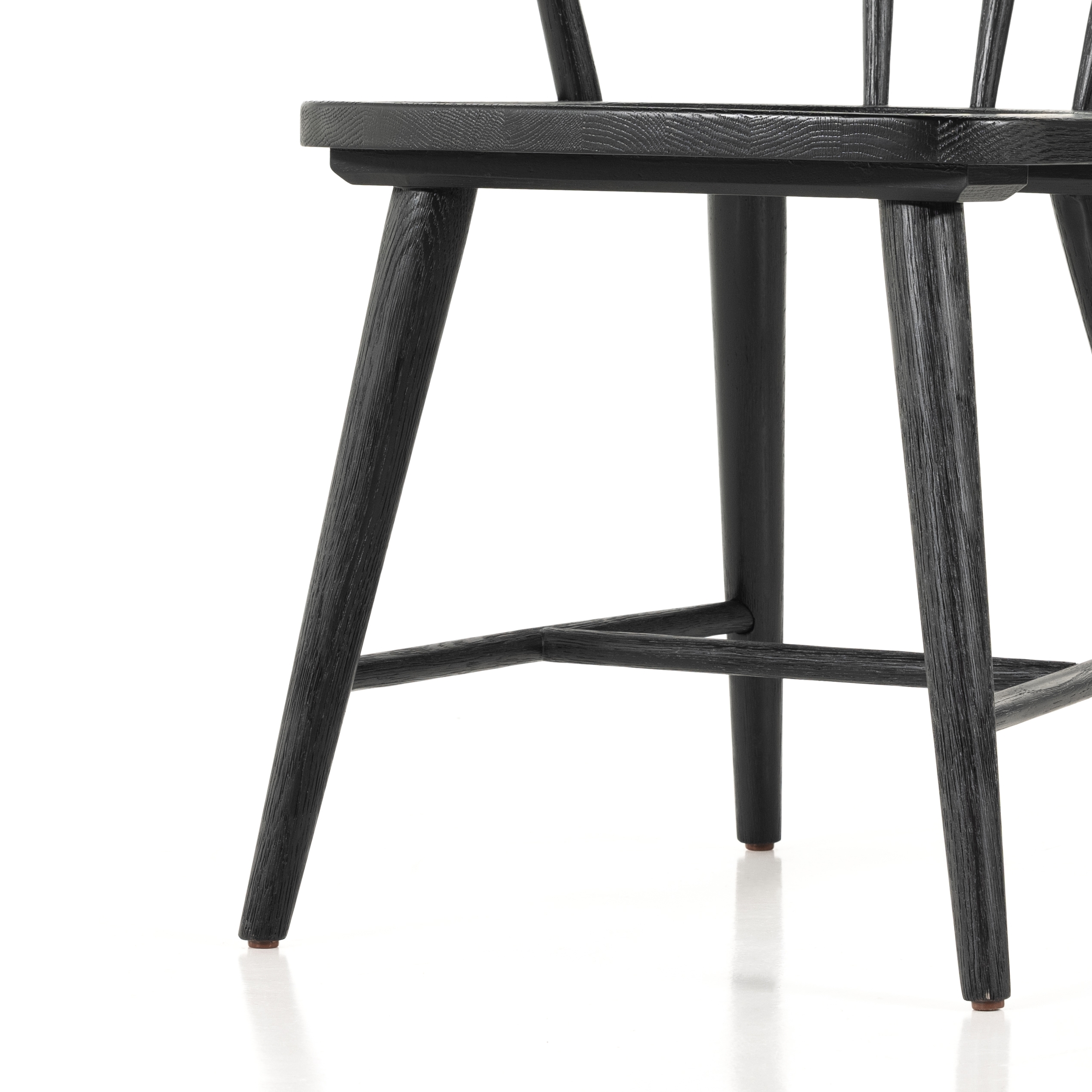Naples Dining Chair-Black Oak - Image 6