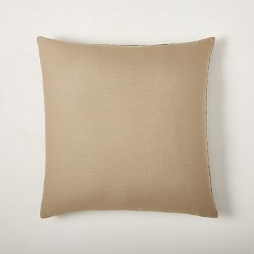 Broken Chevron Velvet Pillow Cover, 20"x20", Midnight - Image 3