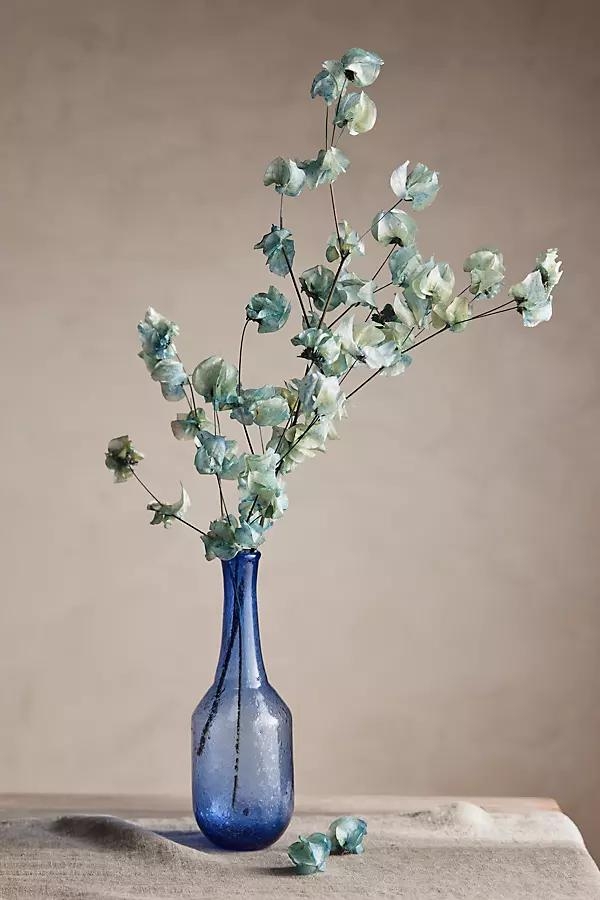 Preserved Bougainvillea Bunch, Blue - Image 0