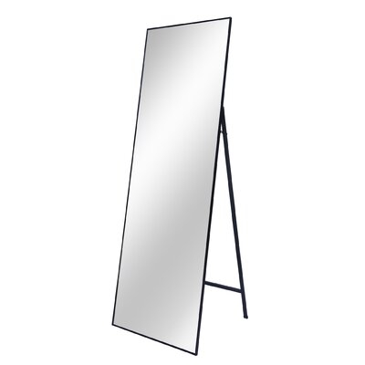 65*22 Inch Black Full Length Mirror Full Body Mirror Floor Mirror Mirror Full Length Floor Mirror Full Length - Image 0