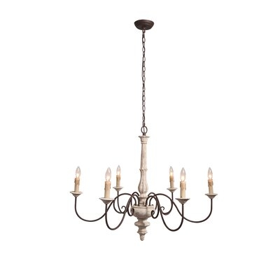Buckner 6 - Light Candle Style Classic Chandelier - Image 0