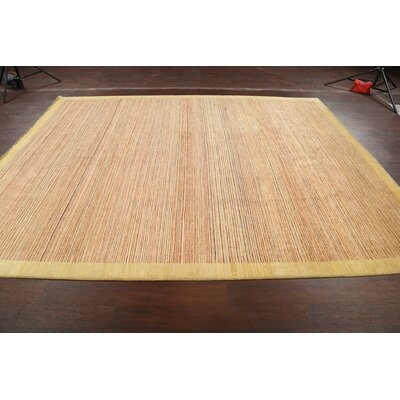 One-of-a-Kind Hand-Knotted 9'1" X 11'3" Area Rug in Beige - Image 0