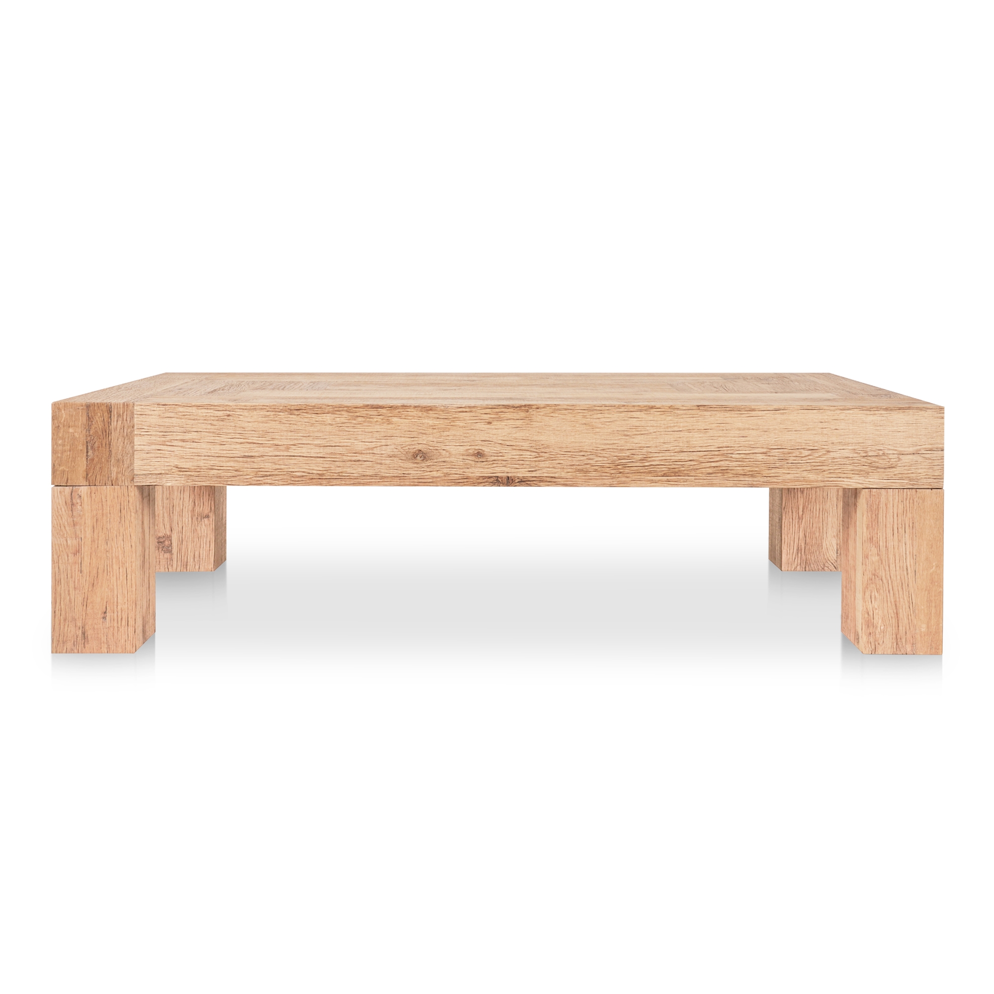 Evander Coffee Table Rectangle Aged Oak - Image 0