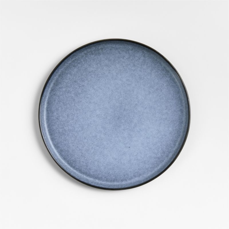 Mercer Arctic Blue Recycled Stoneware Salad Plates, Set of 8 - Image 2