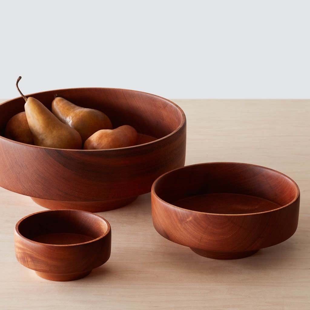 The Citizenry Tikal Wood Serving Bowl | Small | White - Image 7
