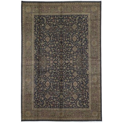 One-of-a-Kind Hand-Knotted Brown 11'10" x 18'2" Wool Area Rug - Image 0