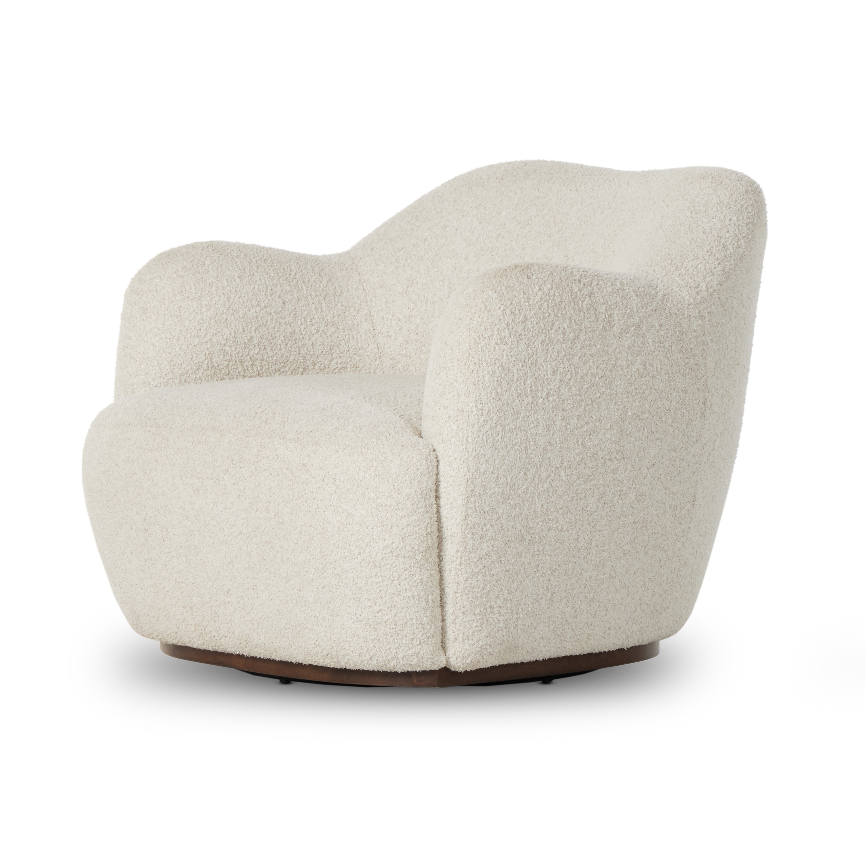 Julius Swivel Chair-Sheldon Ivory - Image 1